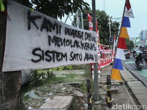 Warga Depok Tolak Sistem Satu Arah di Jl Nusantara