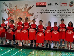 Selamat! Ini Daftar 11 Pebulutangkis Muda Penerima Beasiswa PB Djarum Kudus