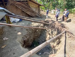 Lubang Misterius Kalibawang Kulon Progo Bikin Heran Pakar Geologi