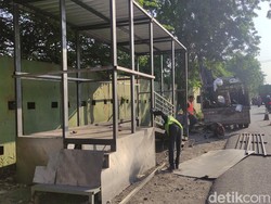 Puluhan Halte Trans Jatim Koridor II Sisi Sidoarjo Belum Rampung Dibangun