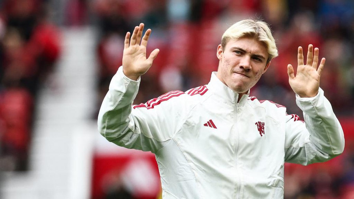 Rasmus Hojlund. Foto: AFP/DARREN STAPLES