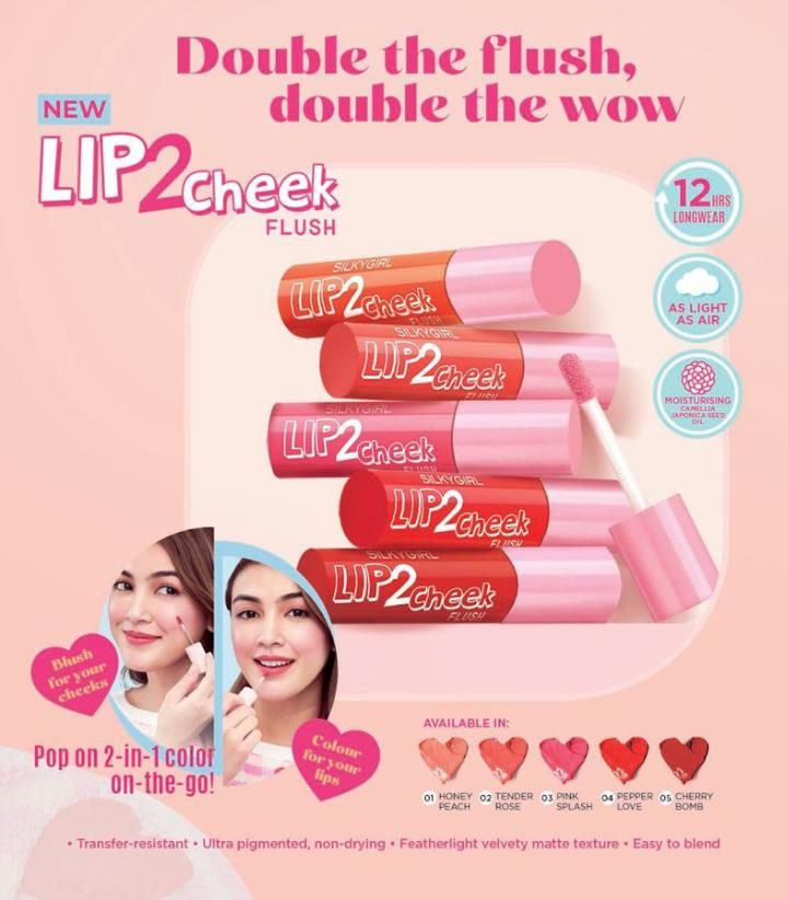 SILKYGIRL Lip2Cheek Flush