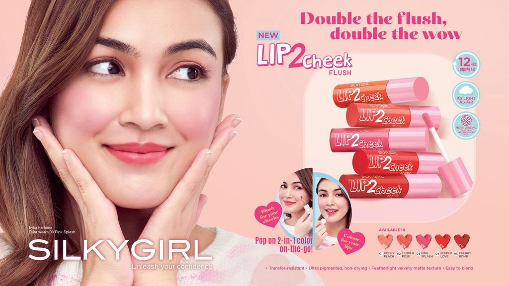 SILKYGIRL Lip2Cheek Flush