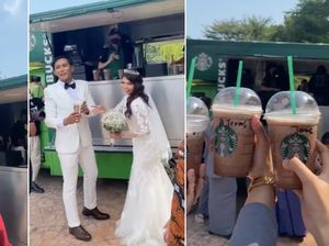Mewah! Pengantin Ini Habiskan Rp 46,5 Juta Buat Hadirkan Truk Starbucks Mewah! Pengantin Ini Habiskan Rp 46,5 Juta Buat Hadirkan Truk Starbucks