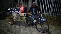 Aksi Gowes Malang-Jakarta, Mencari Keadilan Tragedi Kanjuruhan