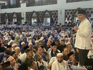 Hadiri Tablik Akbar di Sumbar, Anies Mohon Doa Agar Dijauhkan dari Fitnah
