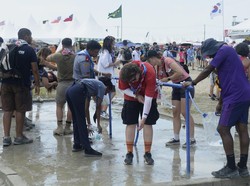 Banyak Peserta Jambore Dunia Tumbang, Pramuka RI dalam Kondisi Sehat