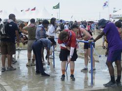 Kontingen RI Ungkap Negara-negara Lain Juga Bertahan di Jambore Korsel