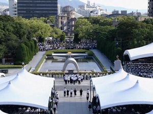 Jepang Gelar Peringatan 78 Tahun Bom Nuklir Hiroshima-Nagasaki Jepang Gelar Peringatan 78 Tahun Bom Nuklir Hiroshima-Nagasaki