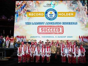 Di Balik Keberhasilan RI Pecahkan Rekor Dunia dalam Pagelaran Angklung