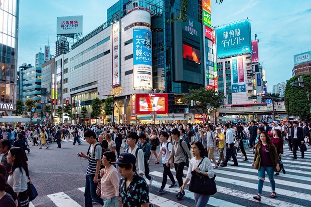 Jepang memiliki fasilitas yang mendukung untuk berjalan kaki.