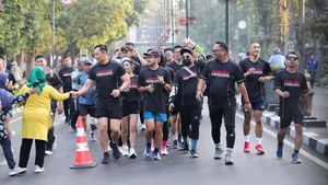 Momen AHY Jogging di Bandung Ajak Anak Muda Hidup Sehat