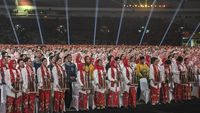 Momen Indonesia Pecahkan Rekor Pagelaran Angklung Terbesar di Dunia