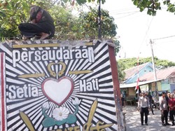 Cegah Bentrok, Pesilat di Ngawi Mulai Bongkar Tugu Perguruan