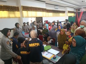 Polresta Pontianak Bantu Penanganan Stunting Ibu dan Anak Polresta Pontianak Bantu Penanganan Stunting Ibu dan Anak
