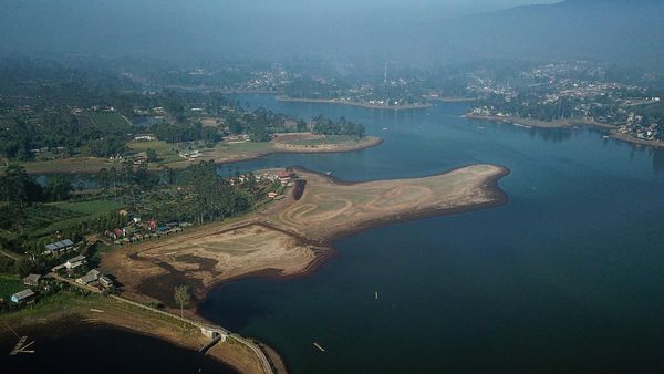 Potret Situ Cileunca yang Jadi Sumber Air Baku Warga Kota Bandung