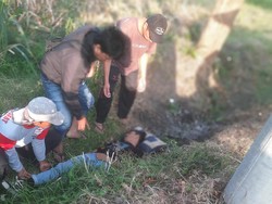 Geger Anggota PPS Kediri Pingsan di Parit Sawah Lalu Meninggal