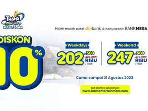 Agustus Full Senyum! Dapatkan Diskon dan Ekstra Main 1 Jam di Trans Snow World Makassar Agustus Full Senyum! Dapatkan Diskon dan Ekstra Main 1 Jam di Trans Snow World Makassar