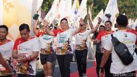 Potret Keseruan Event Riau Bhayangkara Run