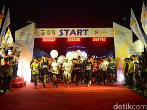 Diikuti Pelari dari Sumatera-Bali, Ini Daftar Juara Riau Bhayangkara Run