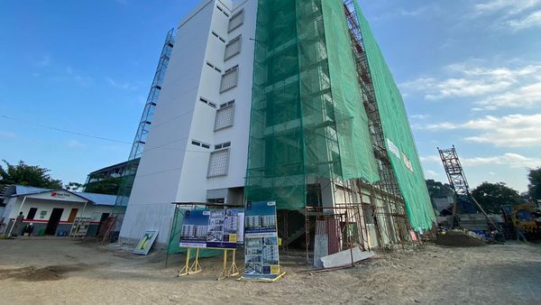Potret Basuki Cek Proyek Rusun UGM, Begini Perkembangannya