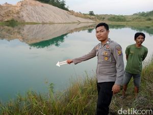 Hilangnya Pemuda Usai Tenggelam di Danau Toska Bekas Tambang Hilangnya Pemuda Usai Tenggelam di Danau Toska Bekas Tambang