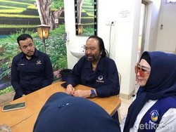 Surya Paloh Hormati Keputusan Airlangga Tak Dukung Anies