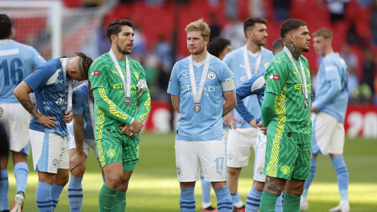 Man City gagal lagi di Community Shield (Action Images via Reuters/PETER CZIBORRA)