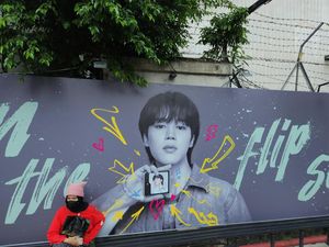 Panggilan untuk Para ARMY! Ada BTS Suga dan Jimin di Flip Town M Bloc