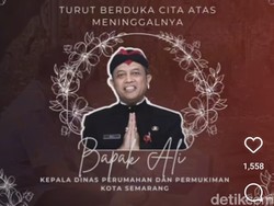 Kabar Duka, Kepala Disperkim Kota Semarang Meninggal