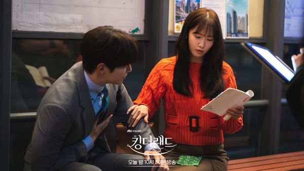 Foto-foto BTS Yoona-Junho di Drakor King The Land