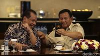Momen Prabowo Silaturahmi dengan Keluarga Besar Transmedia