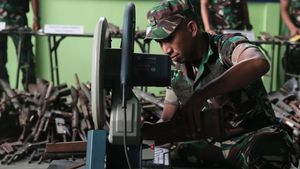 Senjata Rakitan Sisa Perang Dunia II di Maluku Utara Dimusnahkan