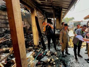 Permintaan Pedagang Pasar Sadang Serang Pascakebakaran