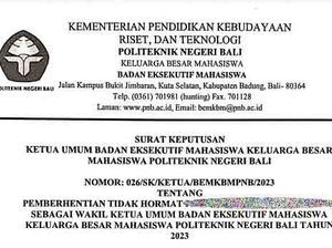 PNB Selidiki Dugaan Kekerasan Seksual Wakil Ketua BEM ke Pacar PNB Selidiki Dugaan Kekerasan Seksual Wakil Ketua BEM ke Pacar