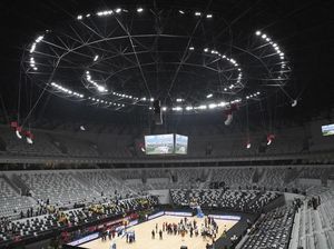 Potret Stadion Indoor Terbesar di RI yang Baru Diresmikan Jokowi Potret Stadion Indoor Terbesar di RI yang Baru Diresmikan Jokowi