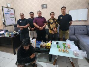 Pria di Samarinda Selundupkan Sabu Dalam Pisang Ijo ke Lapas Ditangkap