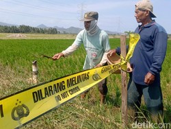 Geger Gas Berapi Muncul di Lubang Sumur Bor di Nampu Purworejo