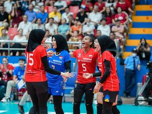 SEA V League Leg 1: Timnas Voli Putri Finis Peringkat Tiga SEA V League Leg 1: Timnas Voli Putri Finis Peringkat Tiga