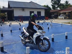 Ujian Praktik SIM C di Rokan Hulu Tanpa Angka 8, Diklaim Lebih Mudah