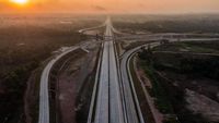 Wow! Penampakan Terkini Tol Indrapura-Kisaran 47,75 Km