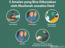 Infografis: 5 Amalan yang Bisa Dikerjakan Muslimah saat Haid