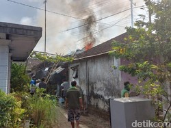 Dua Rumah di Pasuruan Terbakar gegara Lupa Matikan Kompor