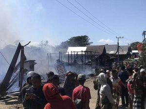 8 Rumah di Wajo Ludes Terbakar, Kerugian Capai Rp 500 Juta