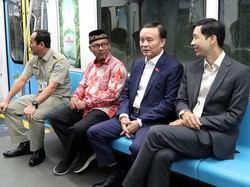 Ketua DPR Hanoi Jajal MRT Jakarta ke Stasiun ASEAN, Pelajari Atasi Macet