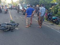 Potong Jalur-Tabrakan dengan Truk, Pelajar Tewas di Jalan Denpasar-Gilimanuk