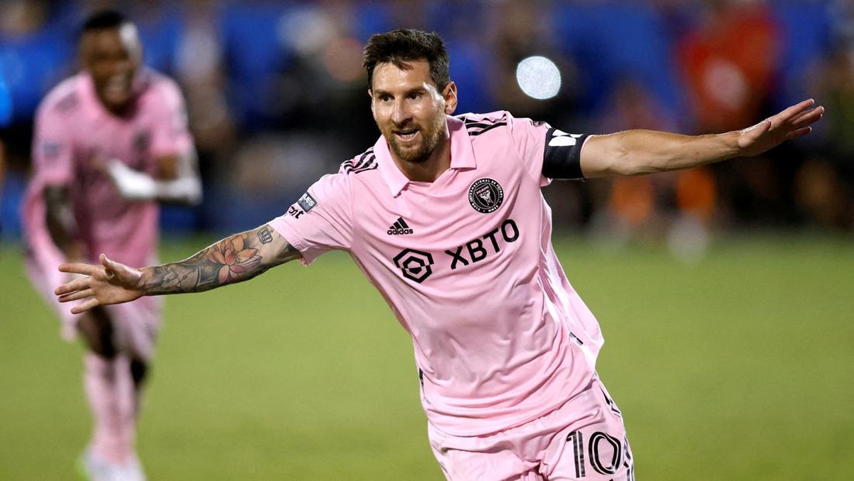 Lionel Messi di Inter Miami. (Foto: USA TODAY Sports via Reuters Con/Tim Heitman)