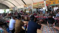 Mentan Gelar Rapat dengan Jajaran di Kantin, Bahas Antisipasi El Nino