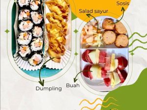Resep Pembaca: Mini Sushi dan Chicken Dumpling