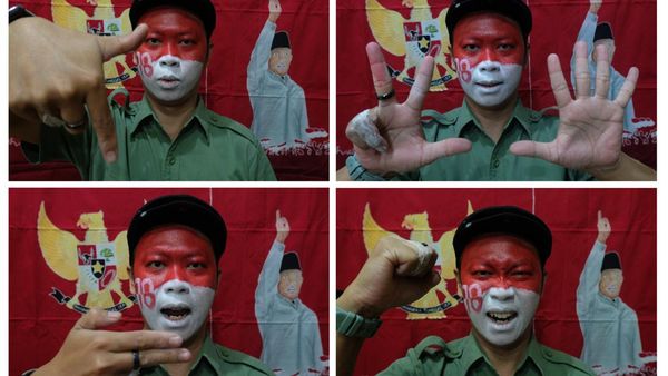 Penyandang Tuna Rungu Ikut Pentas Pantomim Untuk Sambut HUT RI